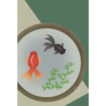 イラスト 金魚