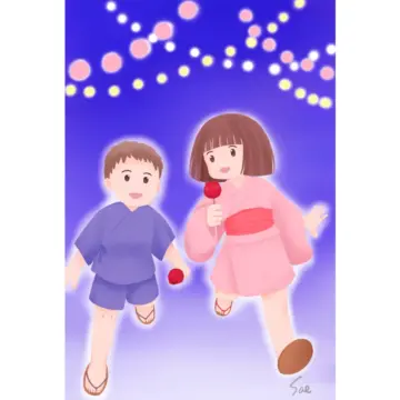 イラスト 夏祭り