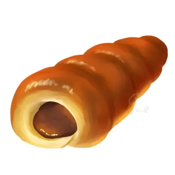 イラスト チョココロネ