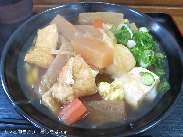 うどんの田、しっぽくうどん