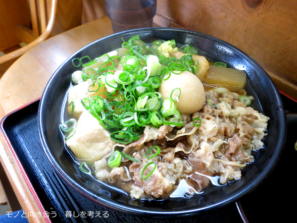 うどんの田、肉しっぽくうどん