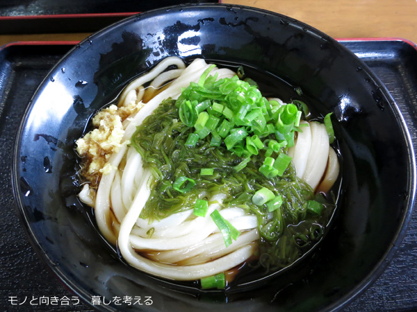 うどんの田、めかぶひやひや