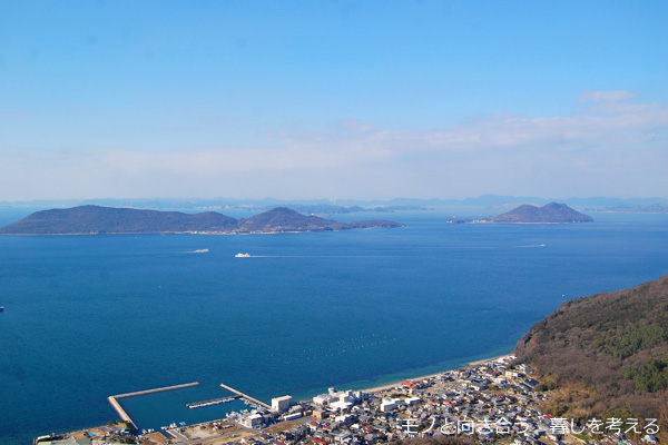 屋島山頂からの眺め